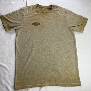 Harley-Davidson Tan T-Shirt for Men Large size